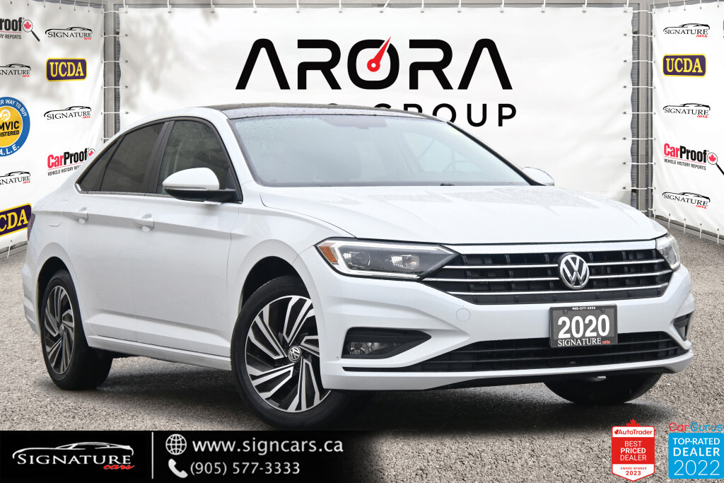 2020 Volkswagen Jetta Execline / NO ACCIDENT / SUNROOF / LEATHER / NAVI 