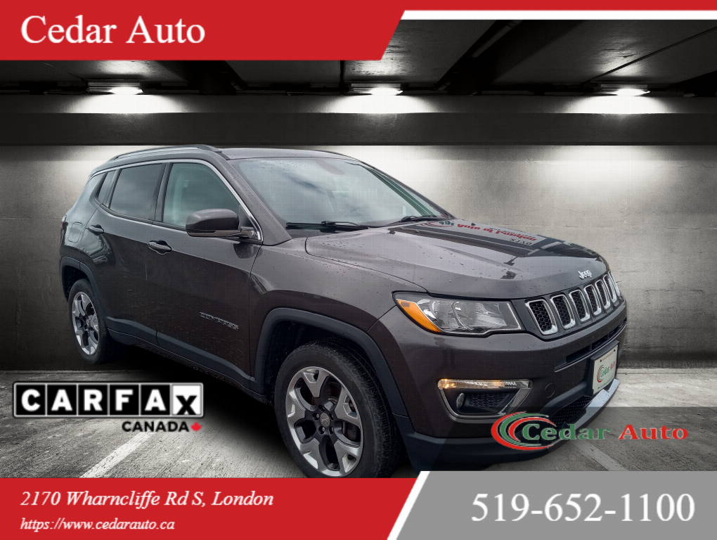2018 Jeep Compass Limited 4dr |Drive Automatic |Fully Loaded | 4x4 |