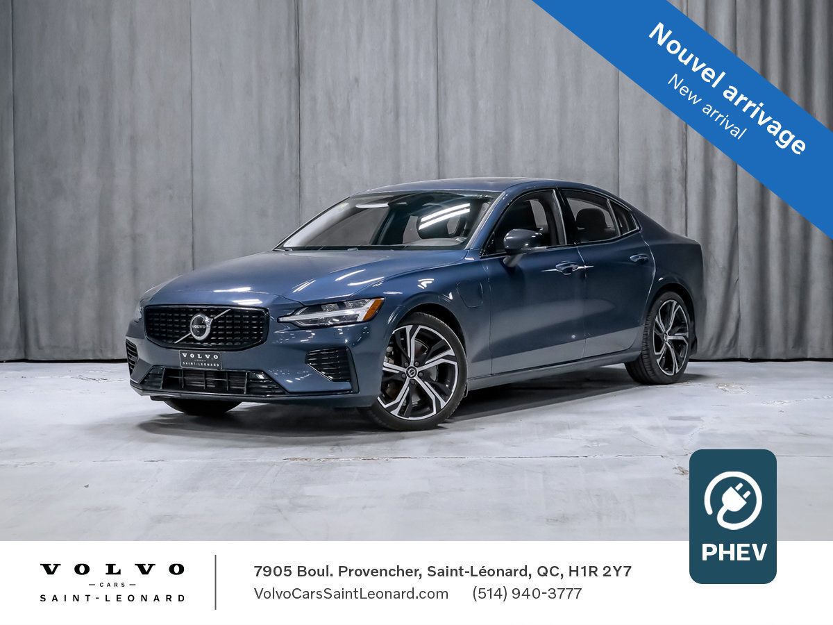 2023 Volvo S60 Recharge T8 PLUS DARK WITH CLIMATE 
