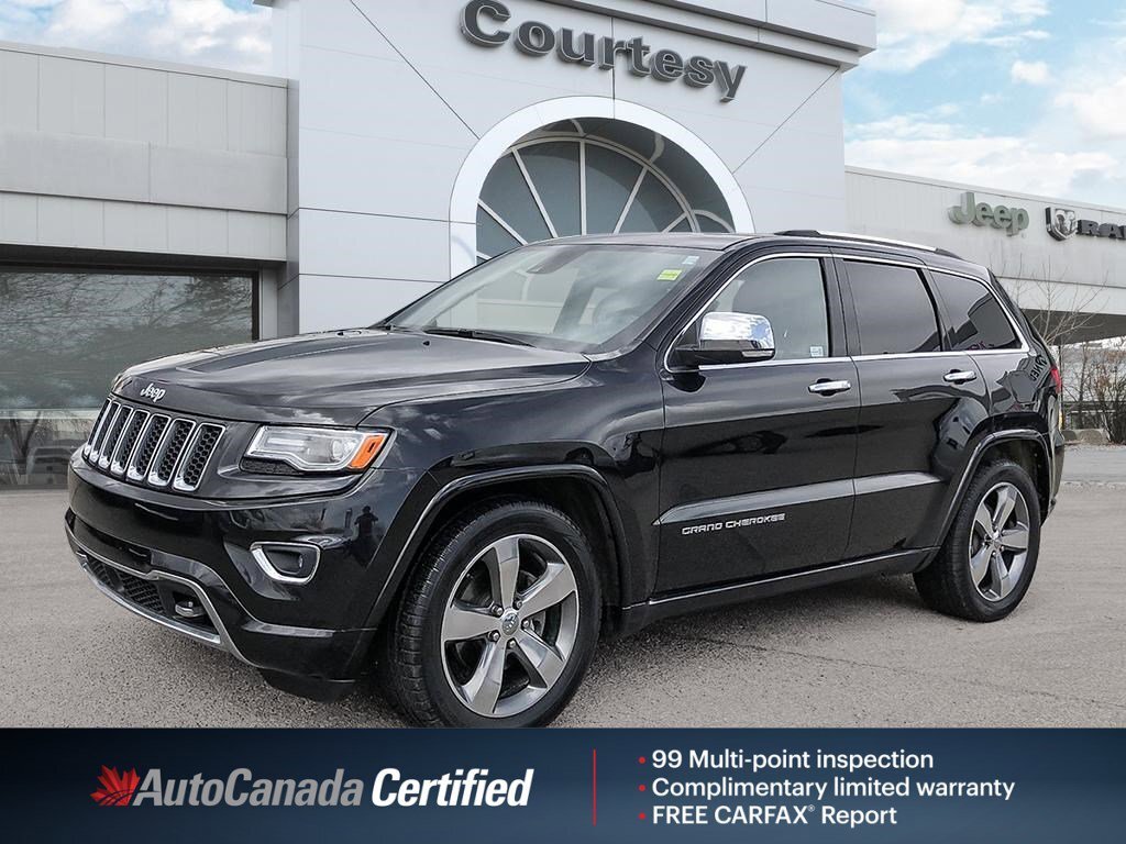2015 Jeep Grand Cherokee Overland | Value Inspected | Panoramic Sunroof