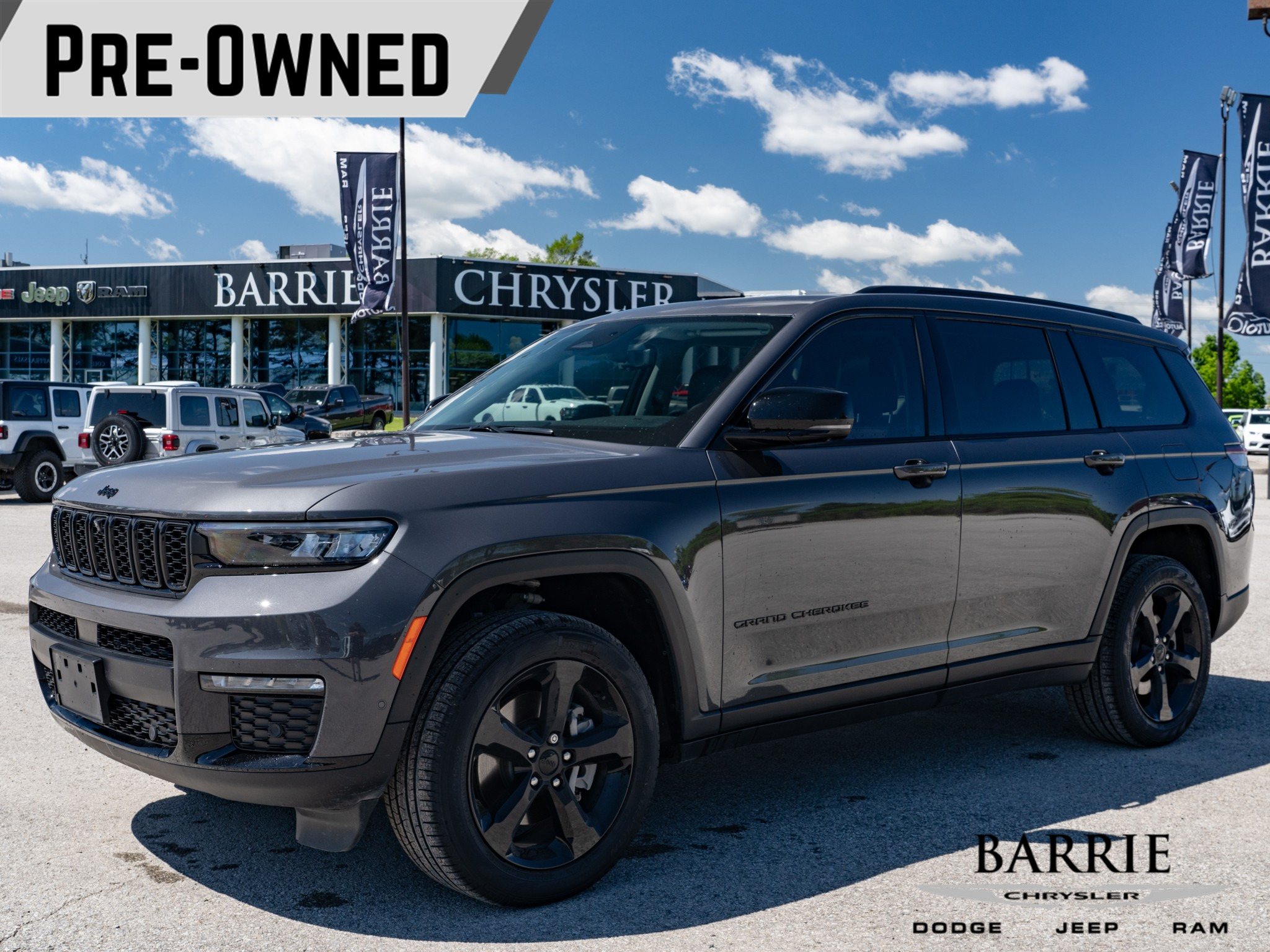 2024 Jeep Grand Cherokee L FRONT AND SECOND-ROW HEATED SEATS I WIRELESS CHARG