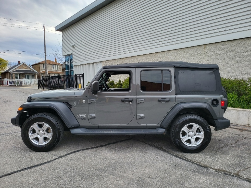 2019 Jeep WRANGLER UNLIMITED SPORT 4X4 TRAIL RATED-BLUETOOTH-BACK UP CAM