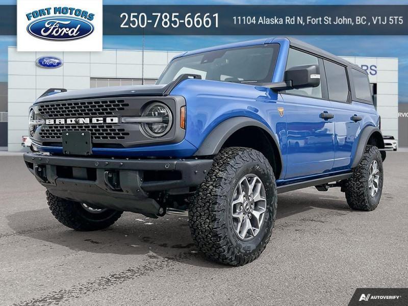 2024 Ford Bronco BADLANDS  - Leather Seats - Heated Seats