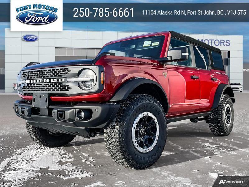 2023 Ford Bronco 4 DR ADVANCED 4X4  - Leather Seats