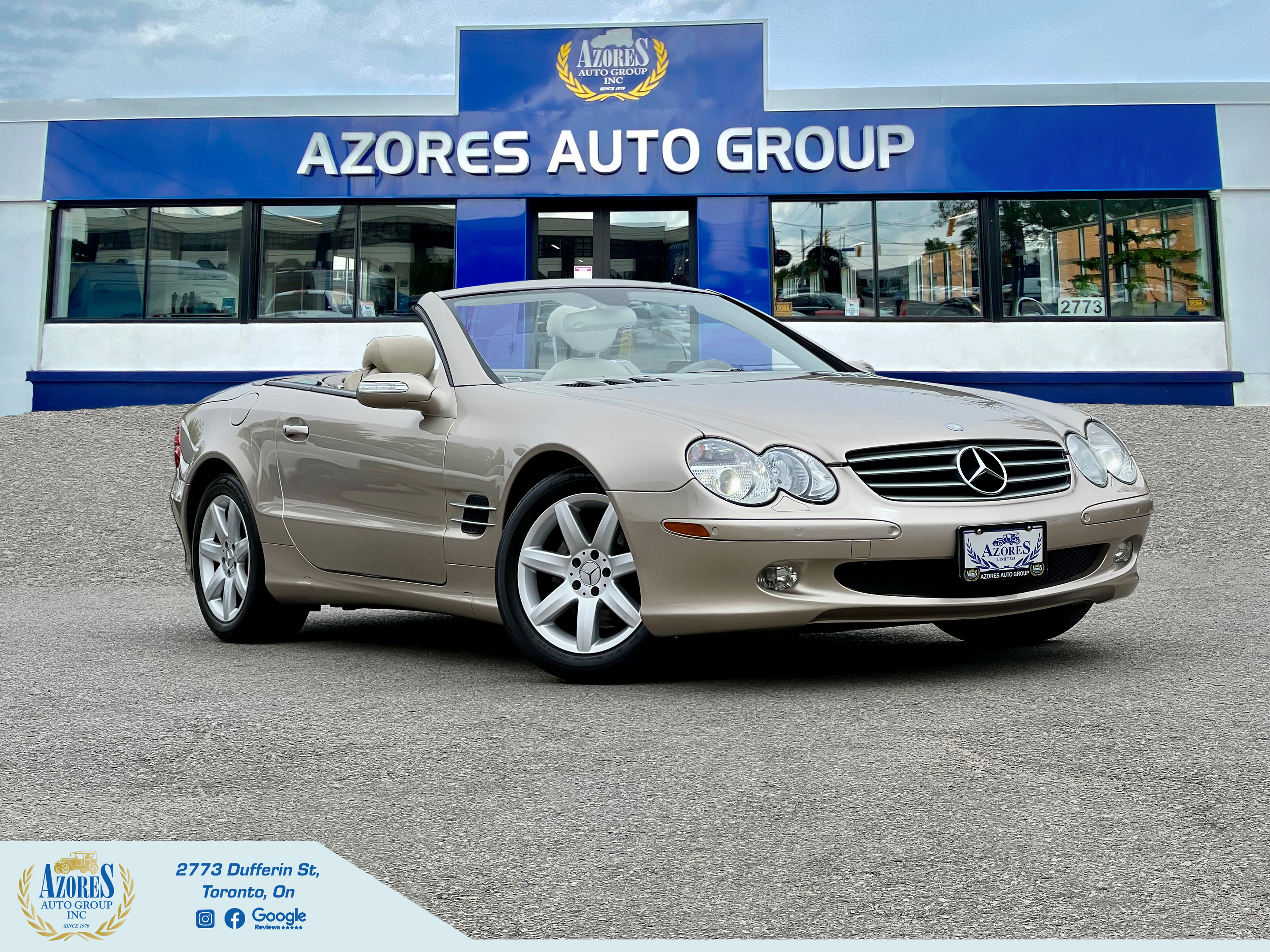 2005 Mercedes-Benz SL-Class Roadster|Low Kms|Pristine Condition|Ontario Car