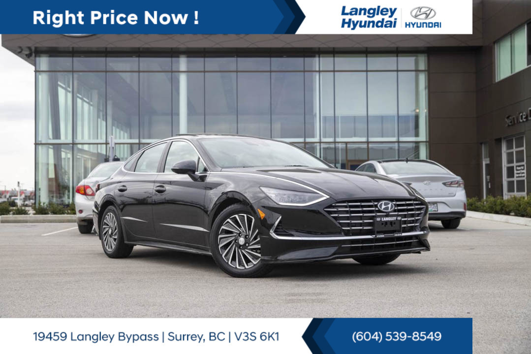 2022 Hyundai Sonata Hybrid Ultimate - Certified Pre Owned - Low Rates