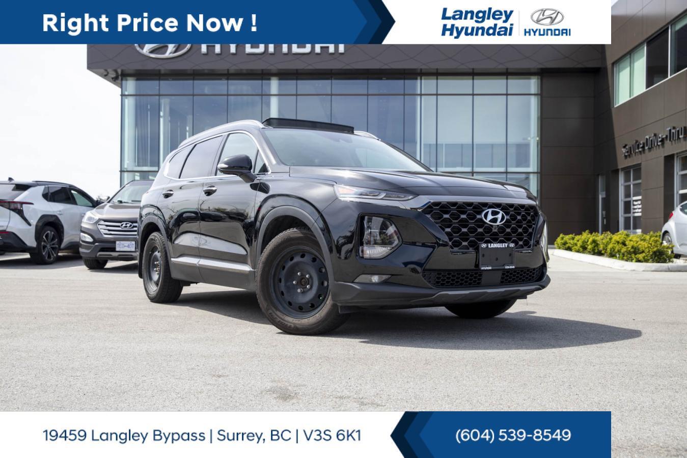 2019 Hyundai Santa Fe Ultimate- Local- One Owner- No Accidents