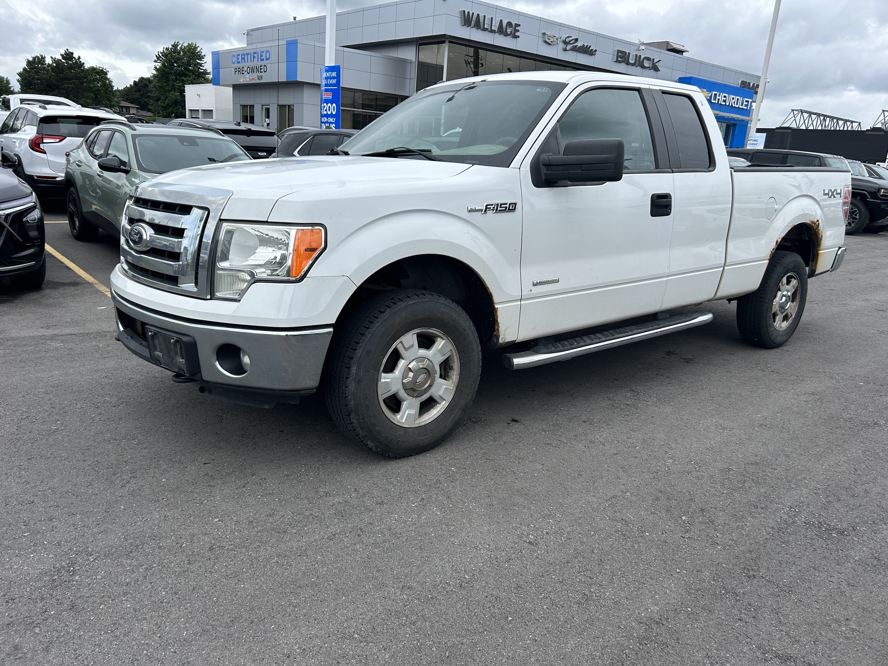 2012 Ford F-150 4WD SuperCab 145  XLT, AS IS 