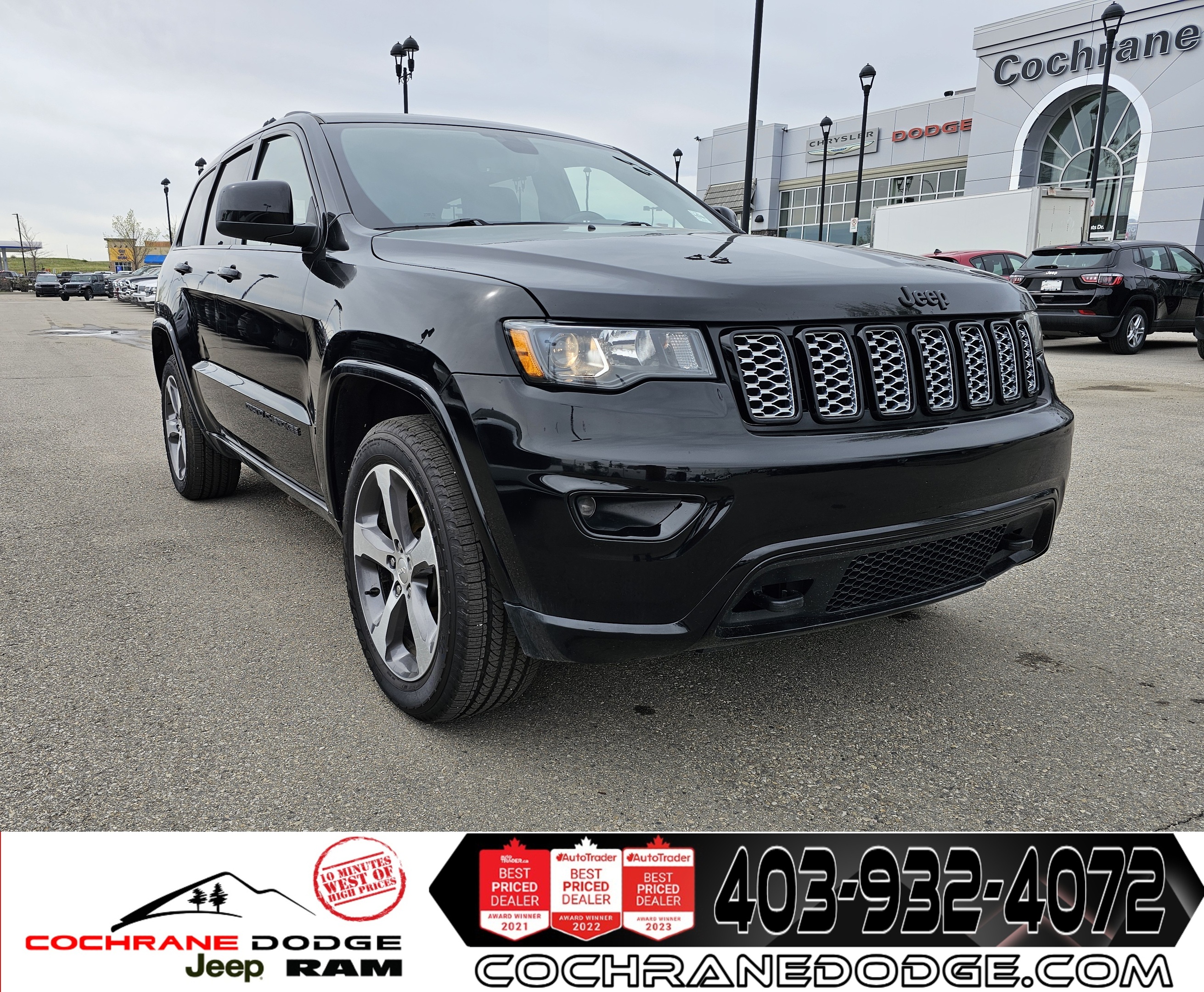 2018 Jeep Grand Cherokee Altitude 4x4 with Sunroof!