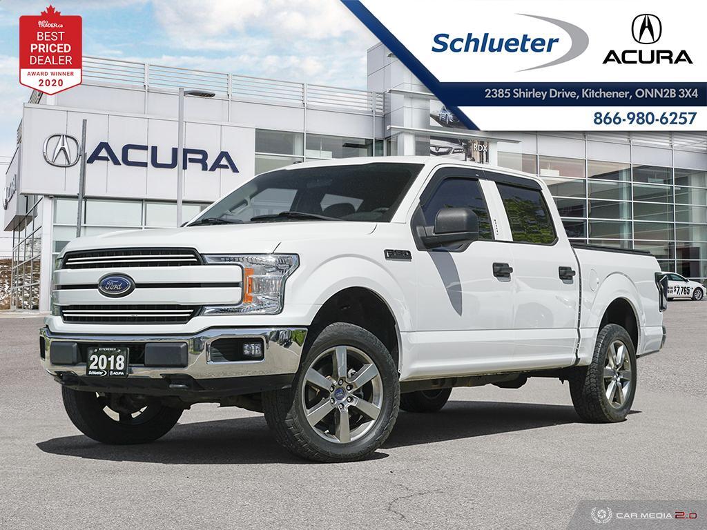 2018 Ford F-150 XLT 4WD SuperCrew 5.5' Box - No Accidents! 