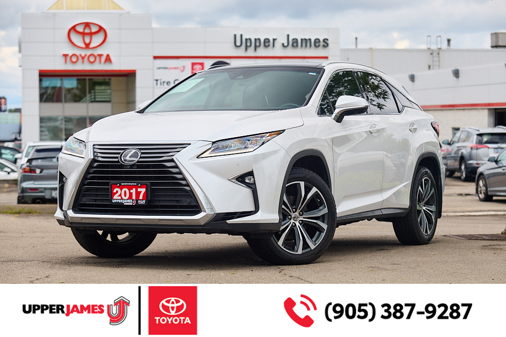2017 Lexus RX 350 AWD, Leather Seats, Navigation, Panoramic Roof