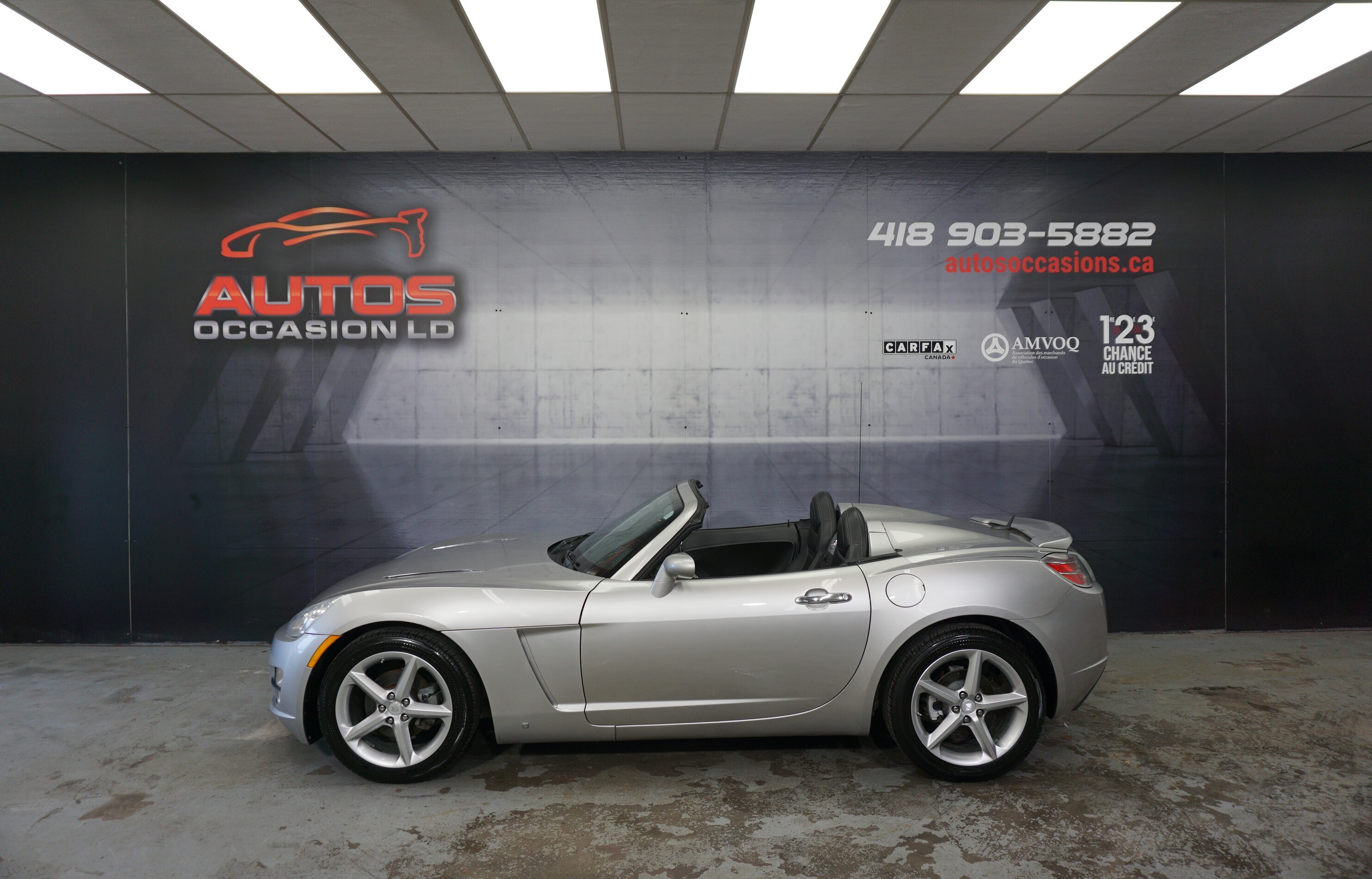 2008 Saturn SKY CONVERTIBLE - AUTOMATIQUE FULL A/C CUIR 96 934 KM