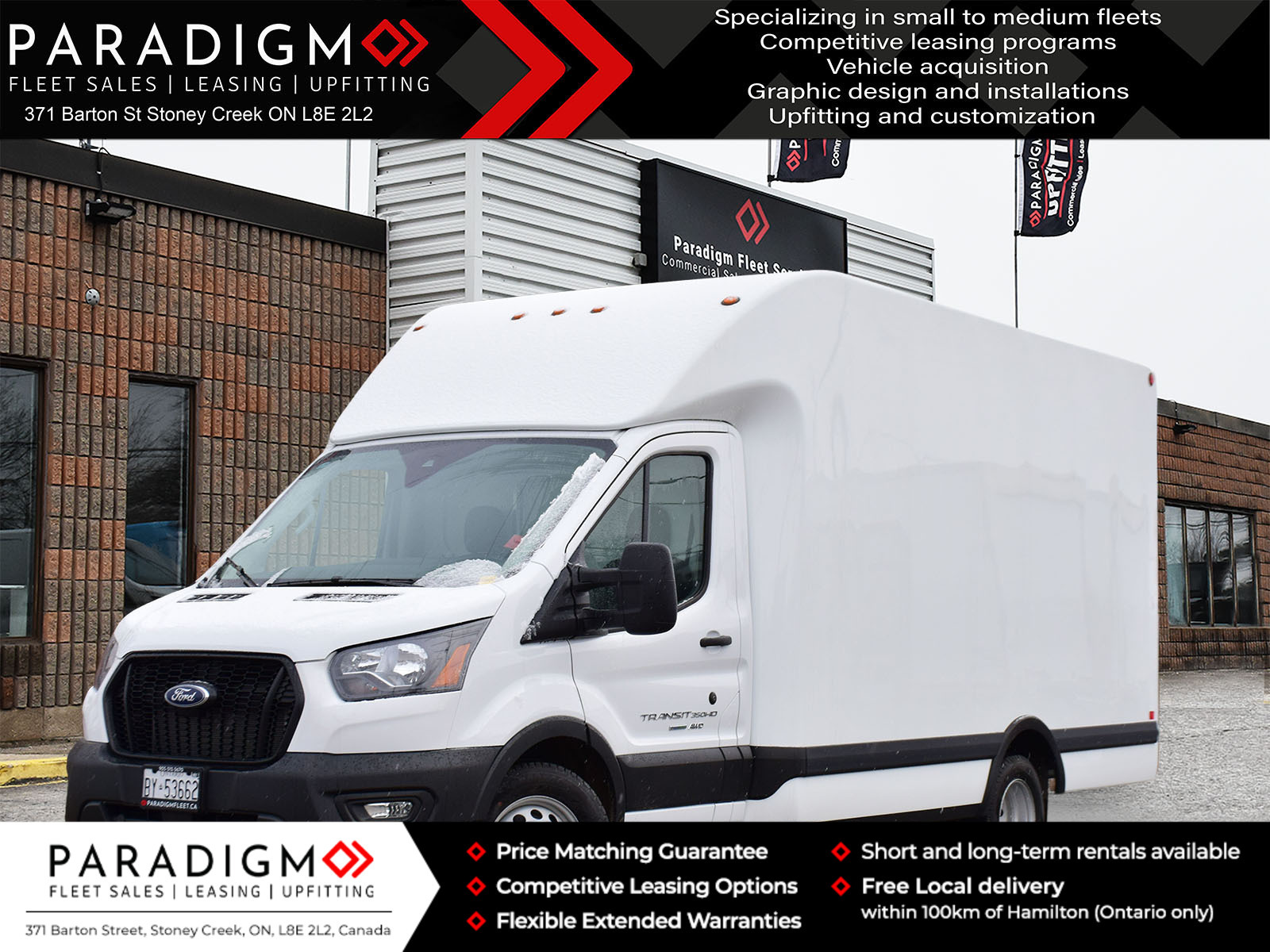 2023 Ford Transit T350 148-Inch WB Box 3.5L V6 AWD*RENTAL AVAILABLE*