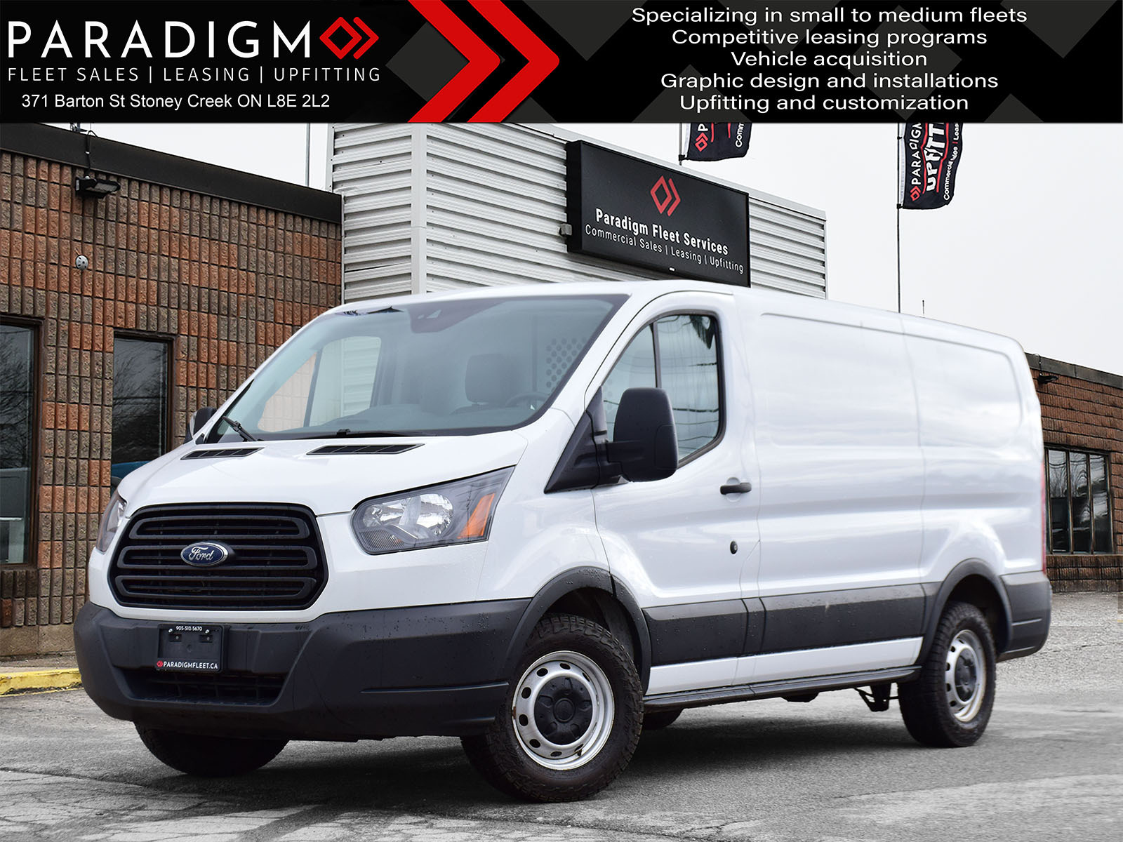 2019 Ford Transit Van Shelving/Cab Divider T150 130-Inch WB Low Cargo
