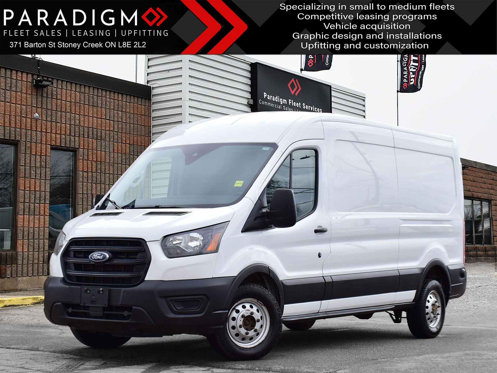 2020 Ford Transit Cargo Van Ecoboost V6 AWD T250 148-Inch WB Mid Roof Cargo