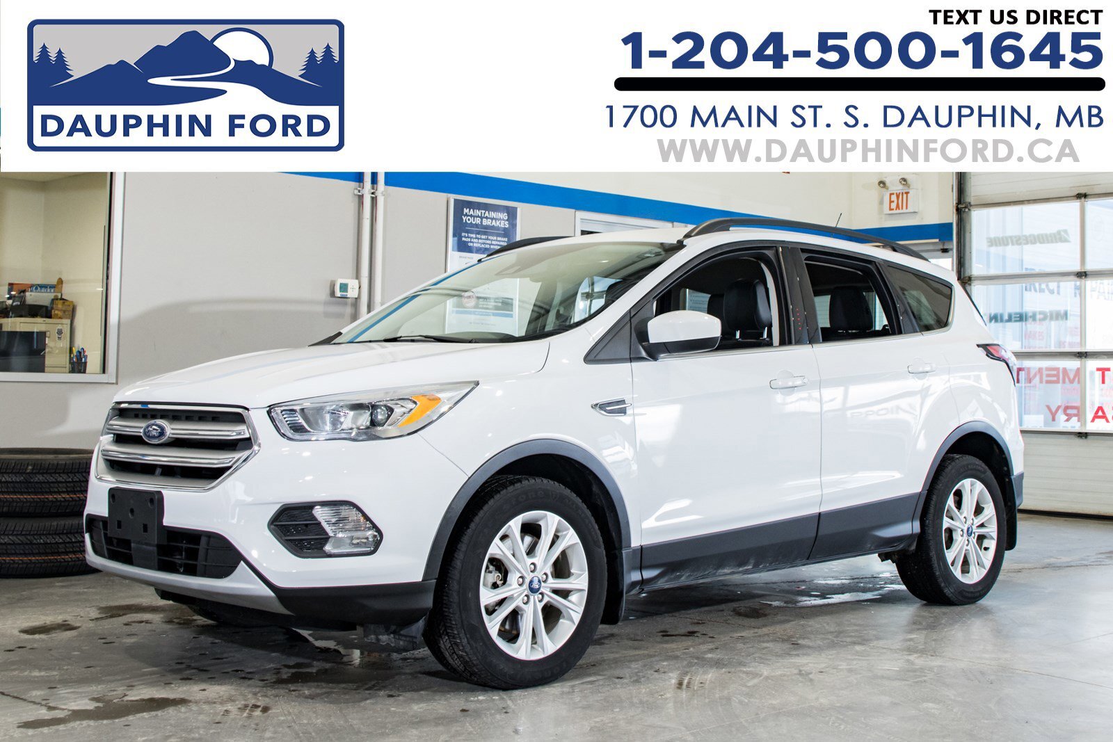 2018 Ford Escape SEL Leather Heated Seats/Remote Start/Lane Keep Sy