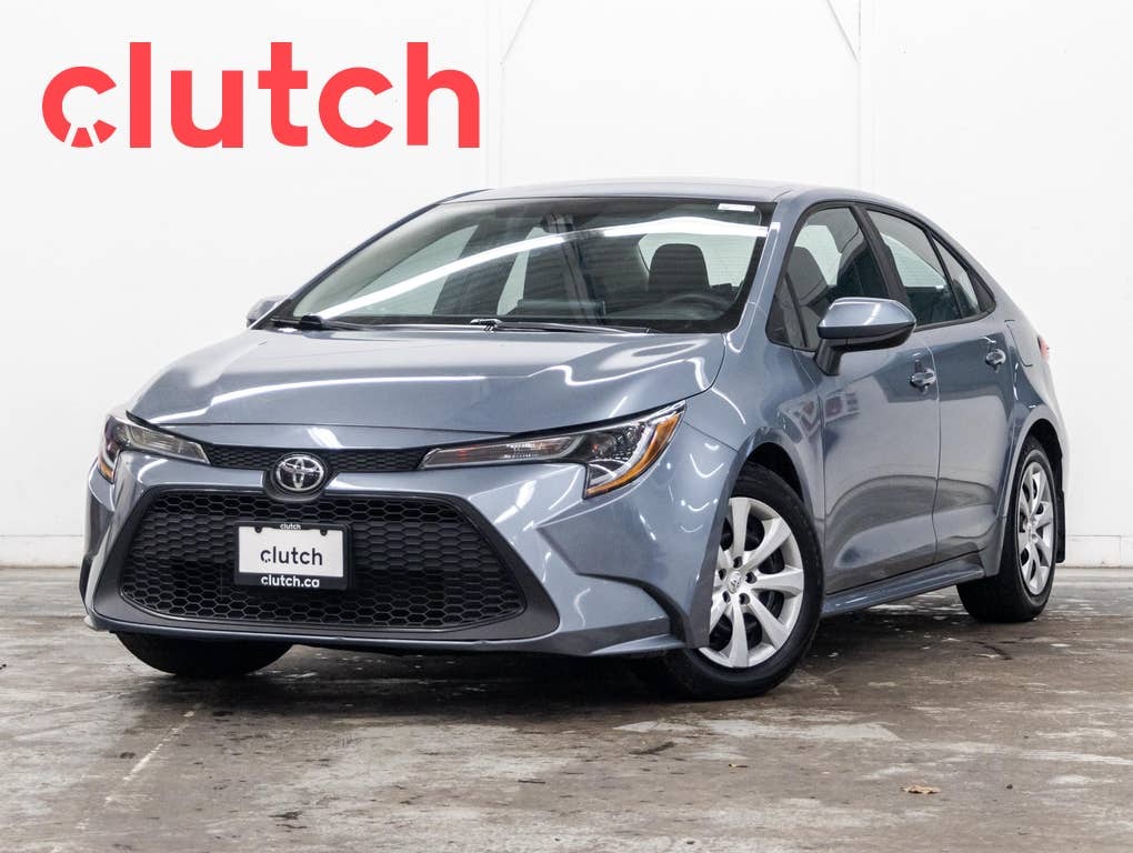 2021 Toyota Corolla LE w/ Apple CarPlay & Android Auto, Rearview Cam, 