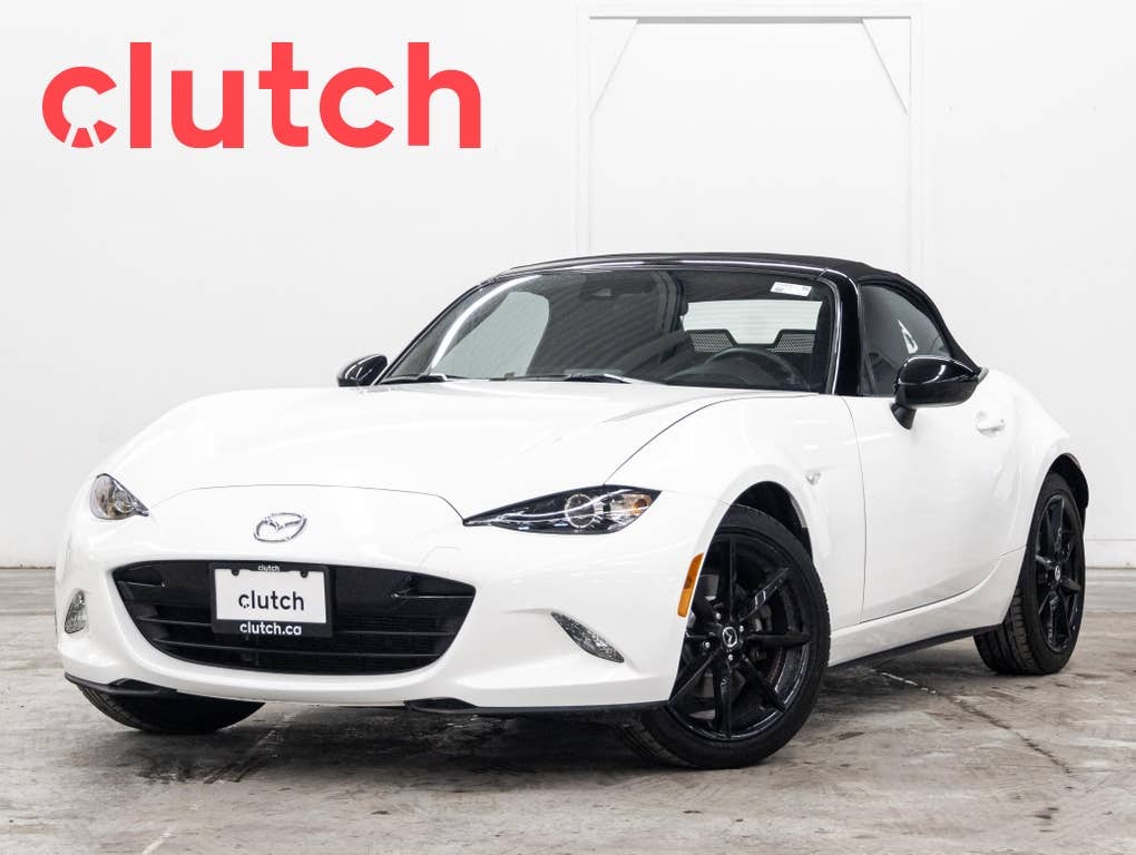 2020 Mazda MX-5 GS w/ Apple CarPlay & Android Auto, Rearview Cam, 