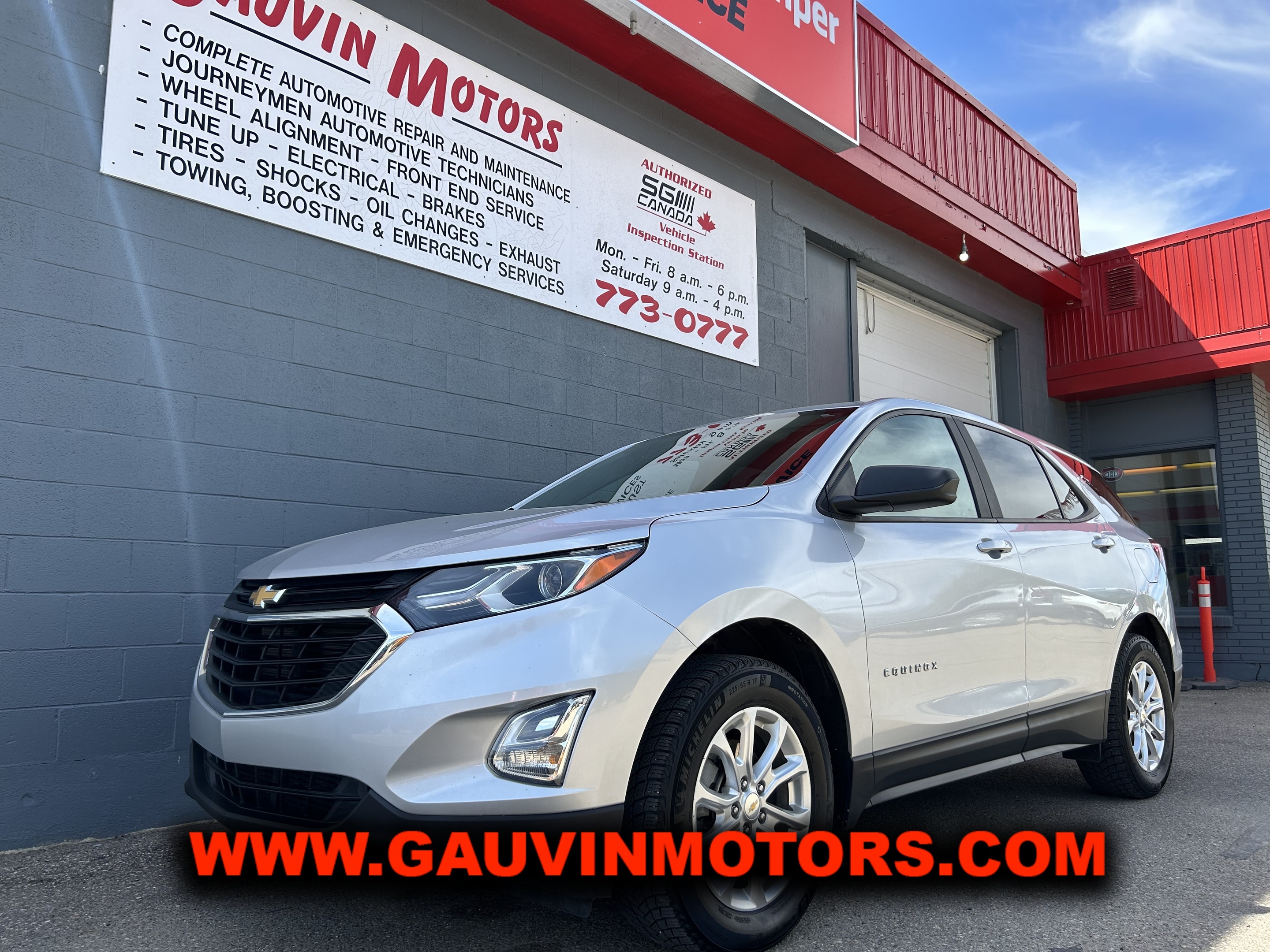 2020 Chevrolet Equinox AWD Loaded P. Seat, Remote Start, Heated Buckets