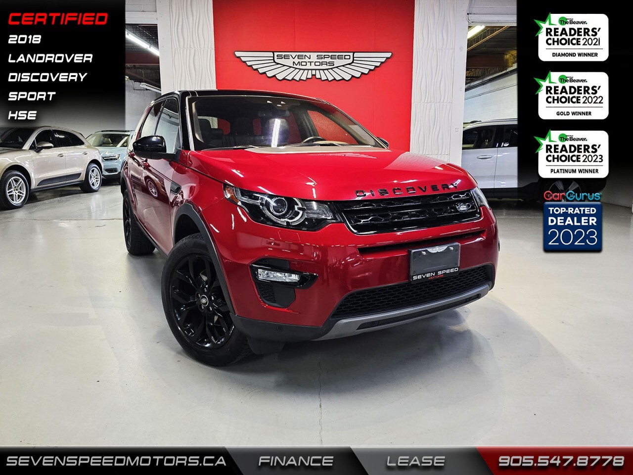 2018 Land Rover Discovery Sport HSE/CERTIFIED/FINANCE