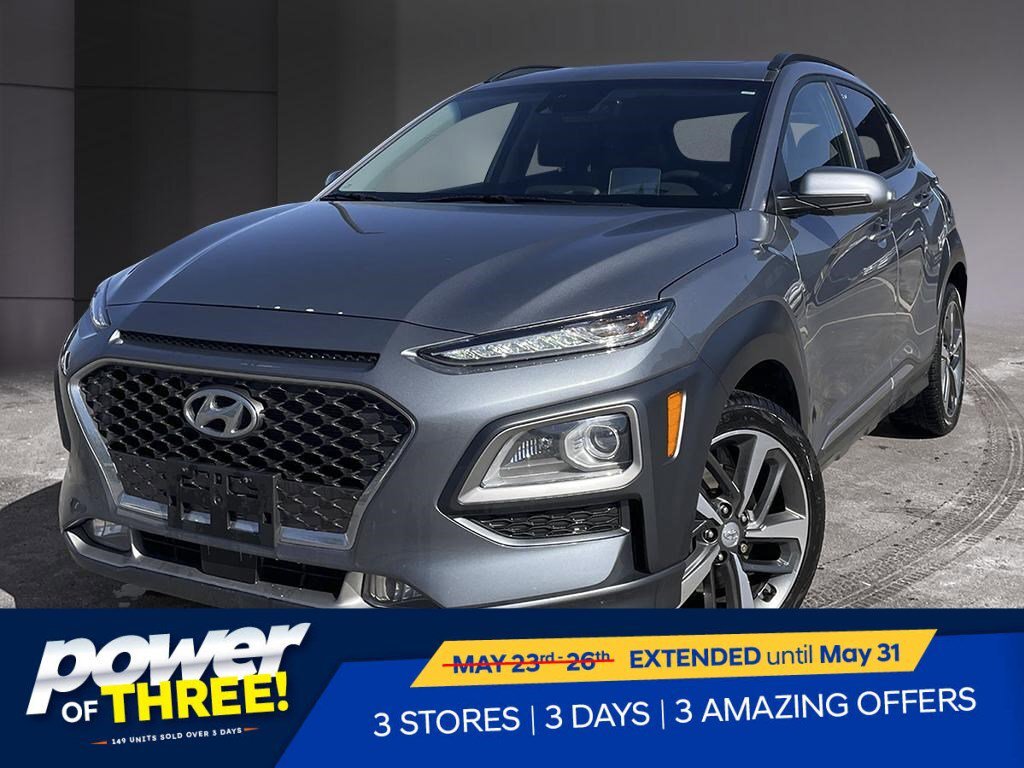 2021 Hyundai Kona Ultimate | No Accidents | One Owner |