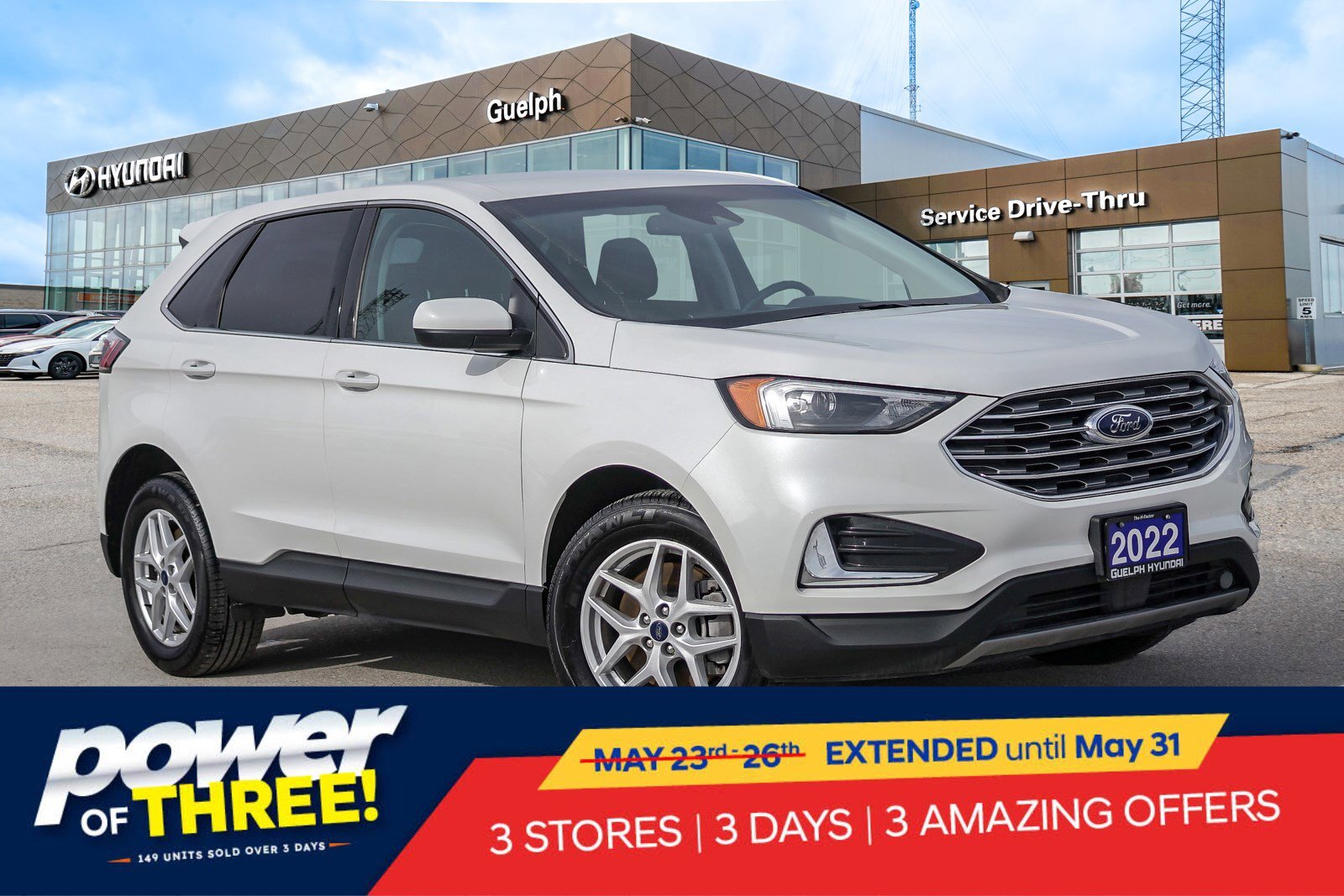 2022 Ford Edge SEL AWD | LEATHER | Co-Pilot 360 | NAVI | HTD WHEE