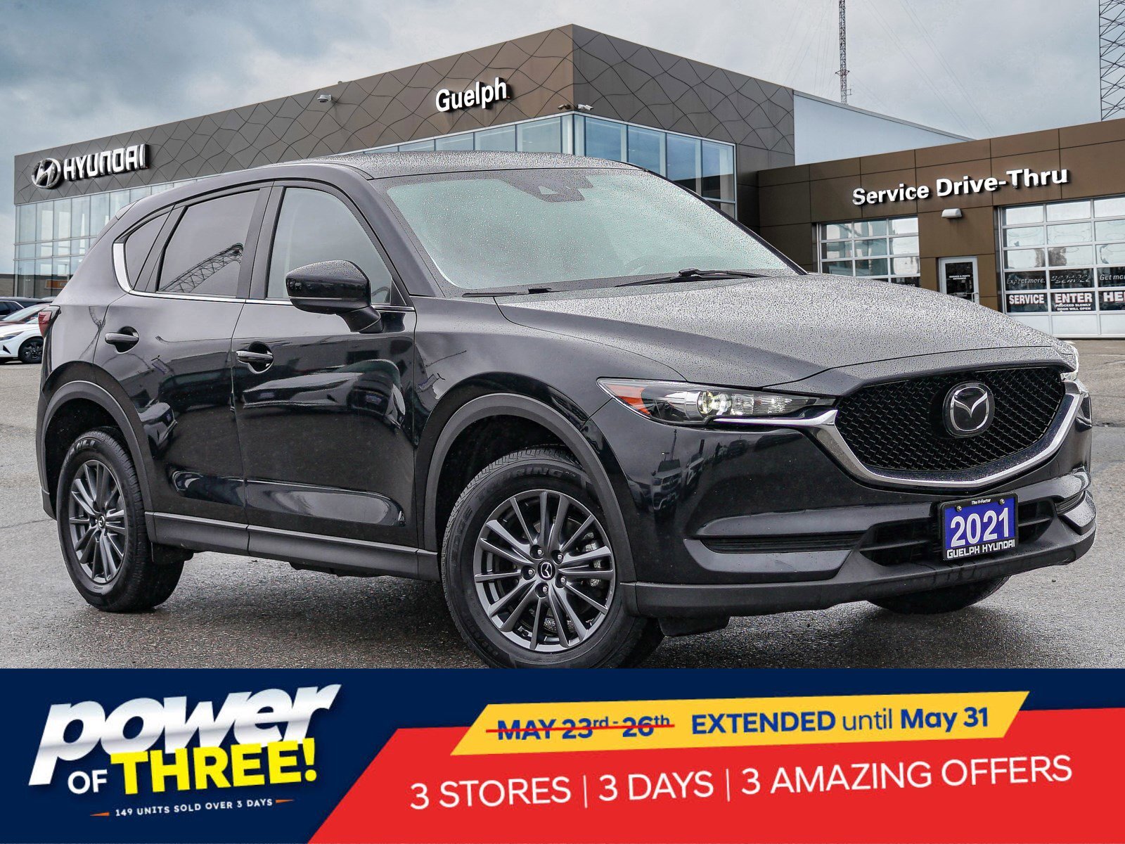 2021 Mazda CX-5 GS AWD | LEATHER | HTD SEATS AND WHEEL | BSM |