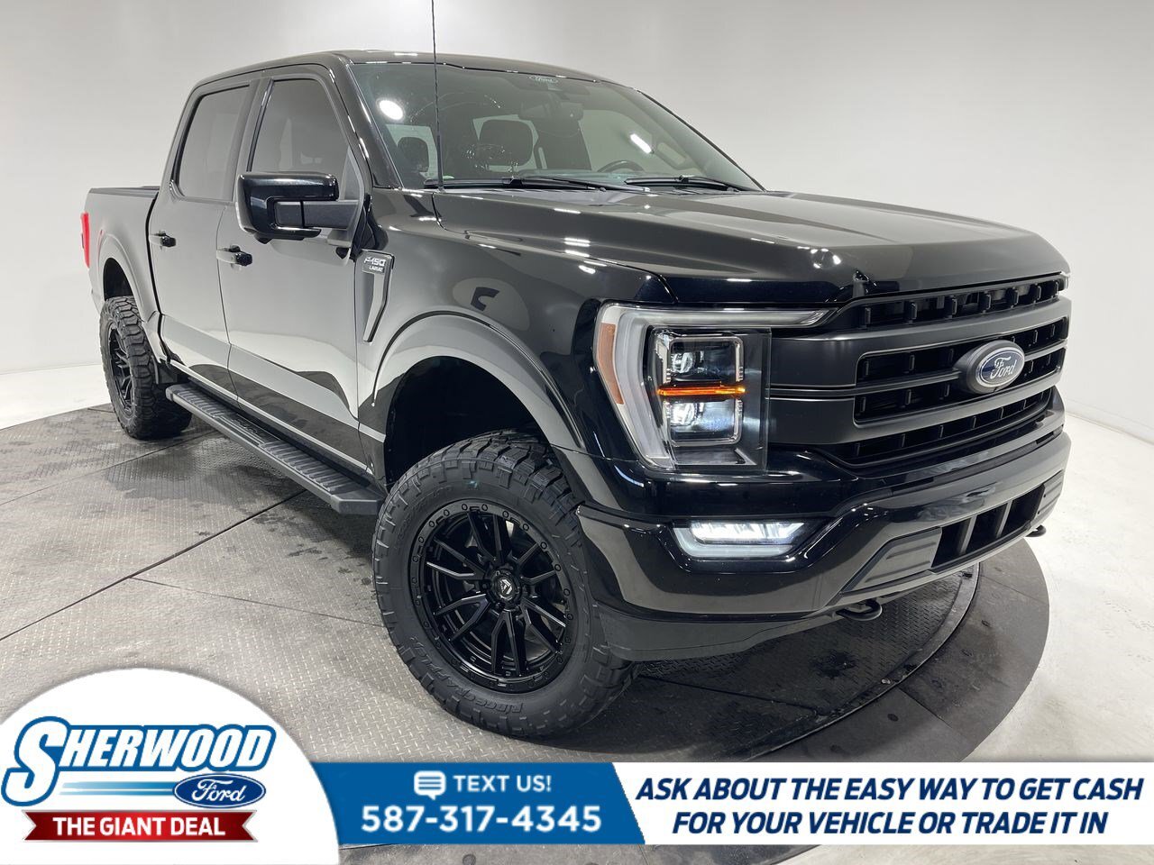2021 Ford F-150 Lariat- $0 Down $209 Weekly- LIFTED - LEATHER