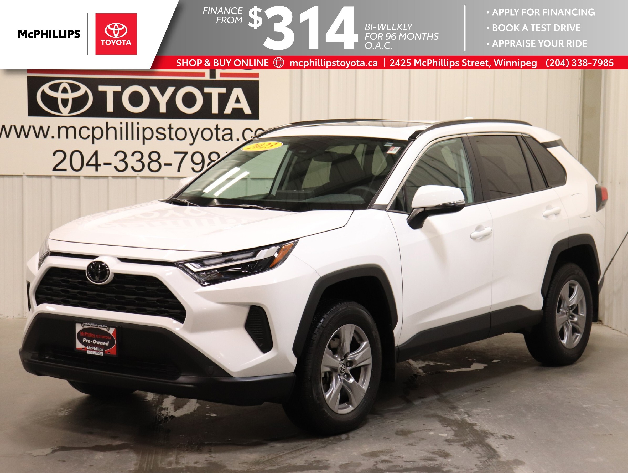 2023 Toyota RAV4 AWD | HTD SEATS | SUNROOF | NO ACCIDENTS | LOW KM