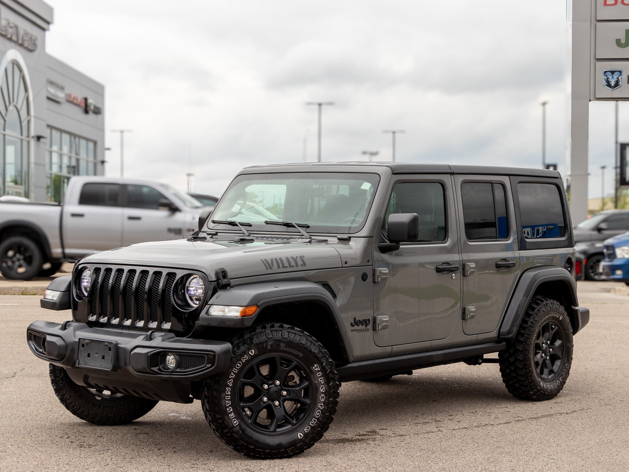 2021 Jeep WRANGLER UNLIMITED Sport Willys | Hard Top | Push-button Start | Tint