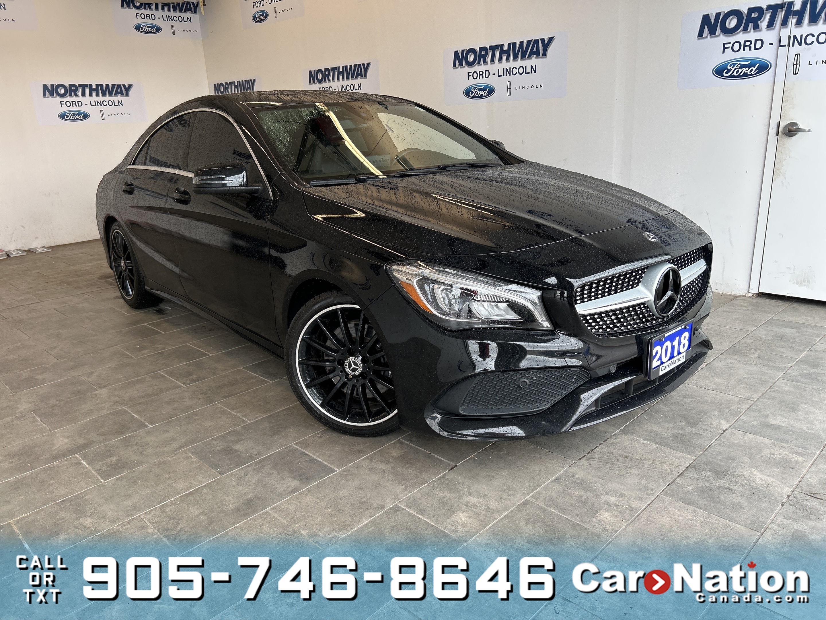 2018 Mercedes-Benz CLA CLA250  | AWD | LEATHER | SUNROOF | NAVIGATION