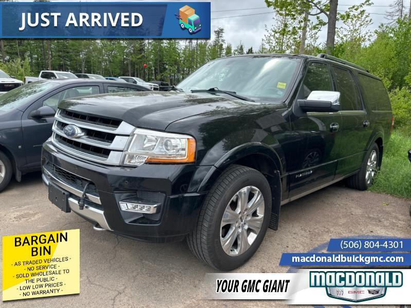 2017 Ford Expedition Max Platinum  - Sunroof -  Navigation