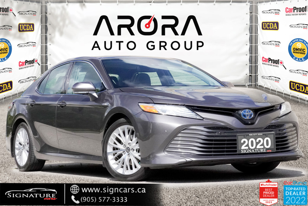 2020 Toyota Camry Hybrid XLE / NO ACCIDENT / SUNROOF / LEATHER / NAVI / CAR