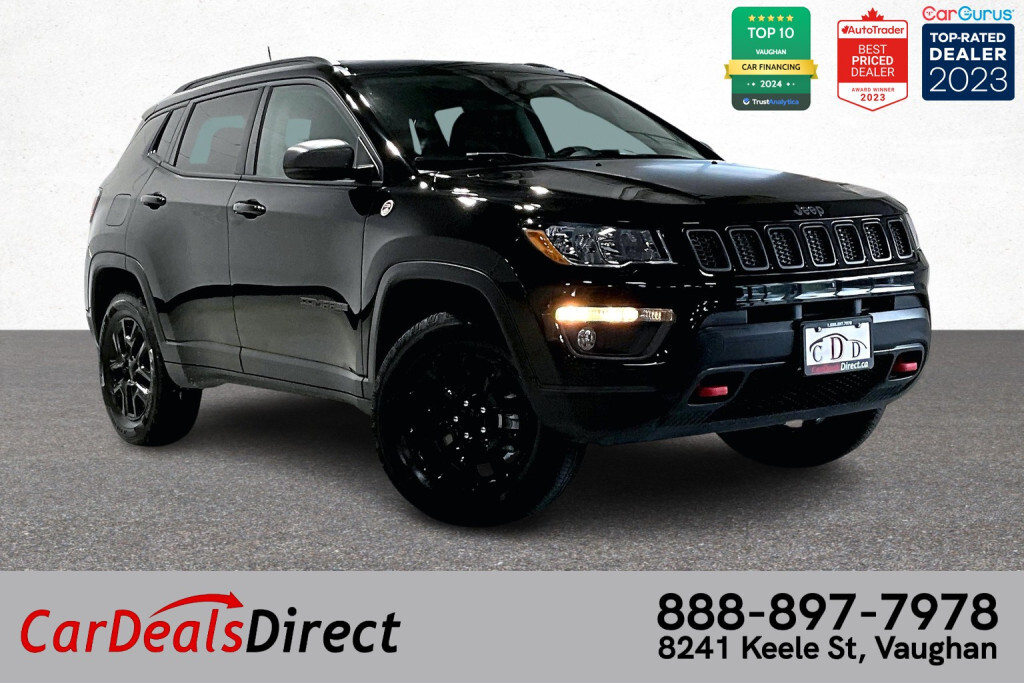 2020 Jeep Compass Trailhawk 4x4/Leather/ Back up Cam/Remote Start