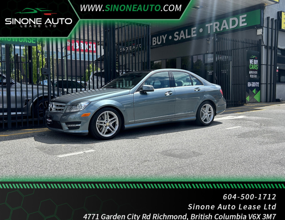2012 Mercedes-Benz C300 4-MATIC| ONLY 88038 KM.