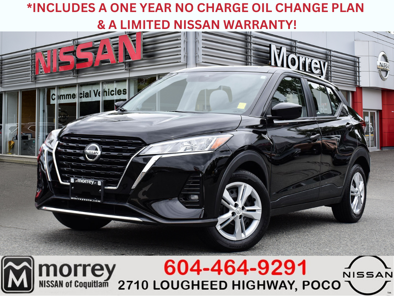 2021 Nissan Kicks S--CERTIFIED PRE-OWNED--LOCAL BC VEHICLE  