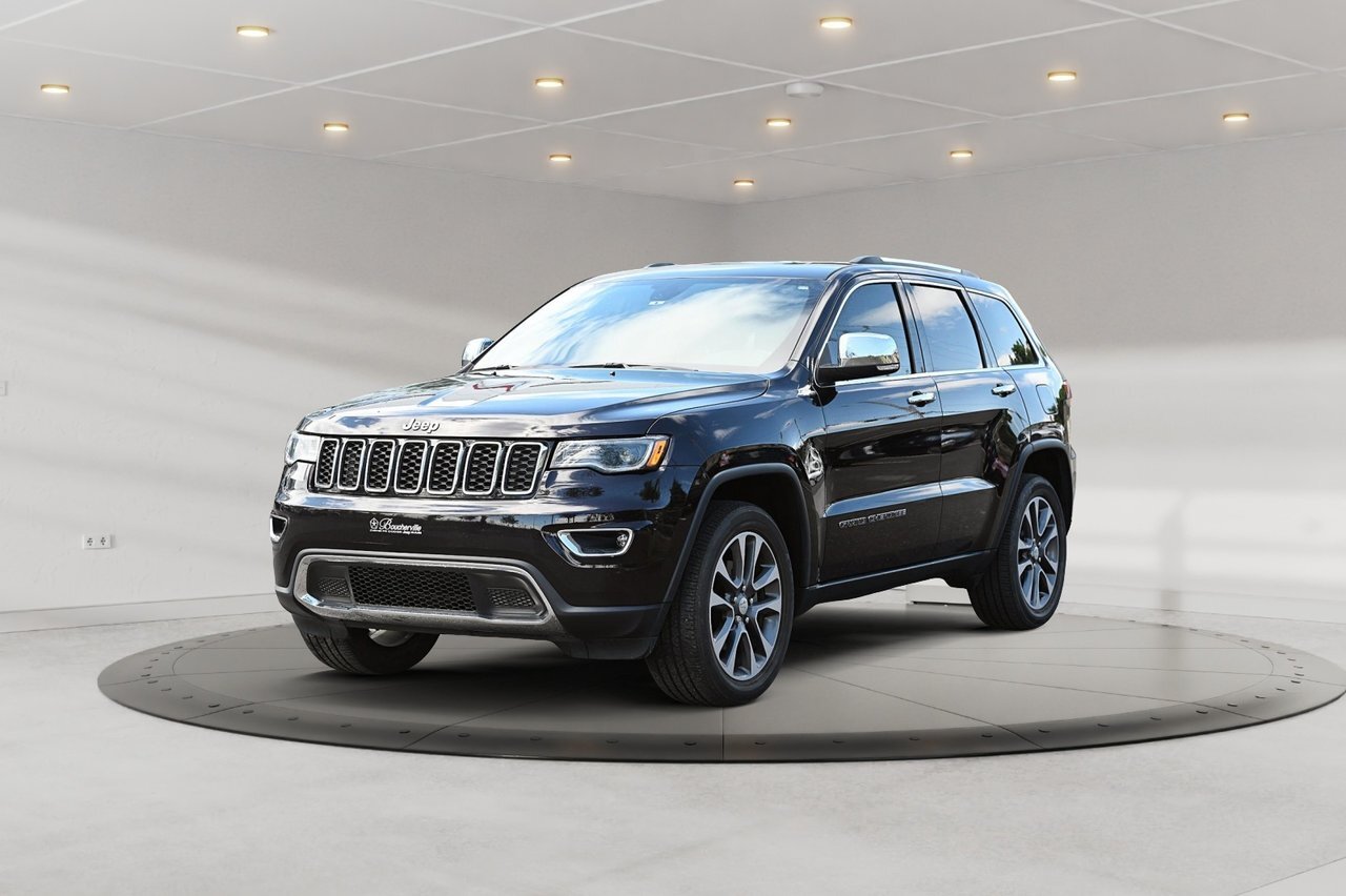 2018 Jeep Grand Cherokee Limited + CUIR + TOIT PANORAMIQUE + 36451KM LIMITE