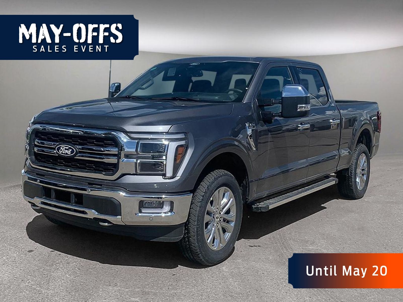 2024 Ford F-150 3.5L V6 ECOBOOST ENG, LARIAT, TWIN MOONROOF, TOW/H