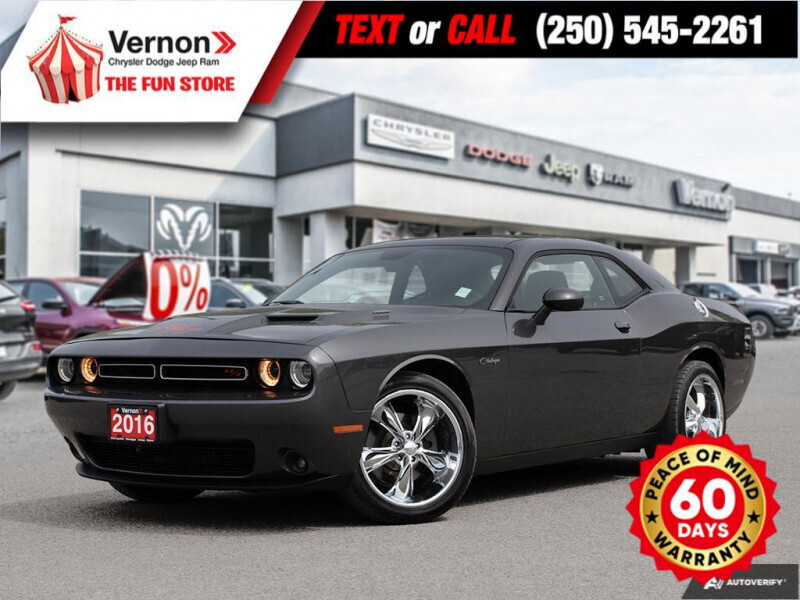 2016 Dodge Challenger R/T  - Certified - Leather Seats