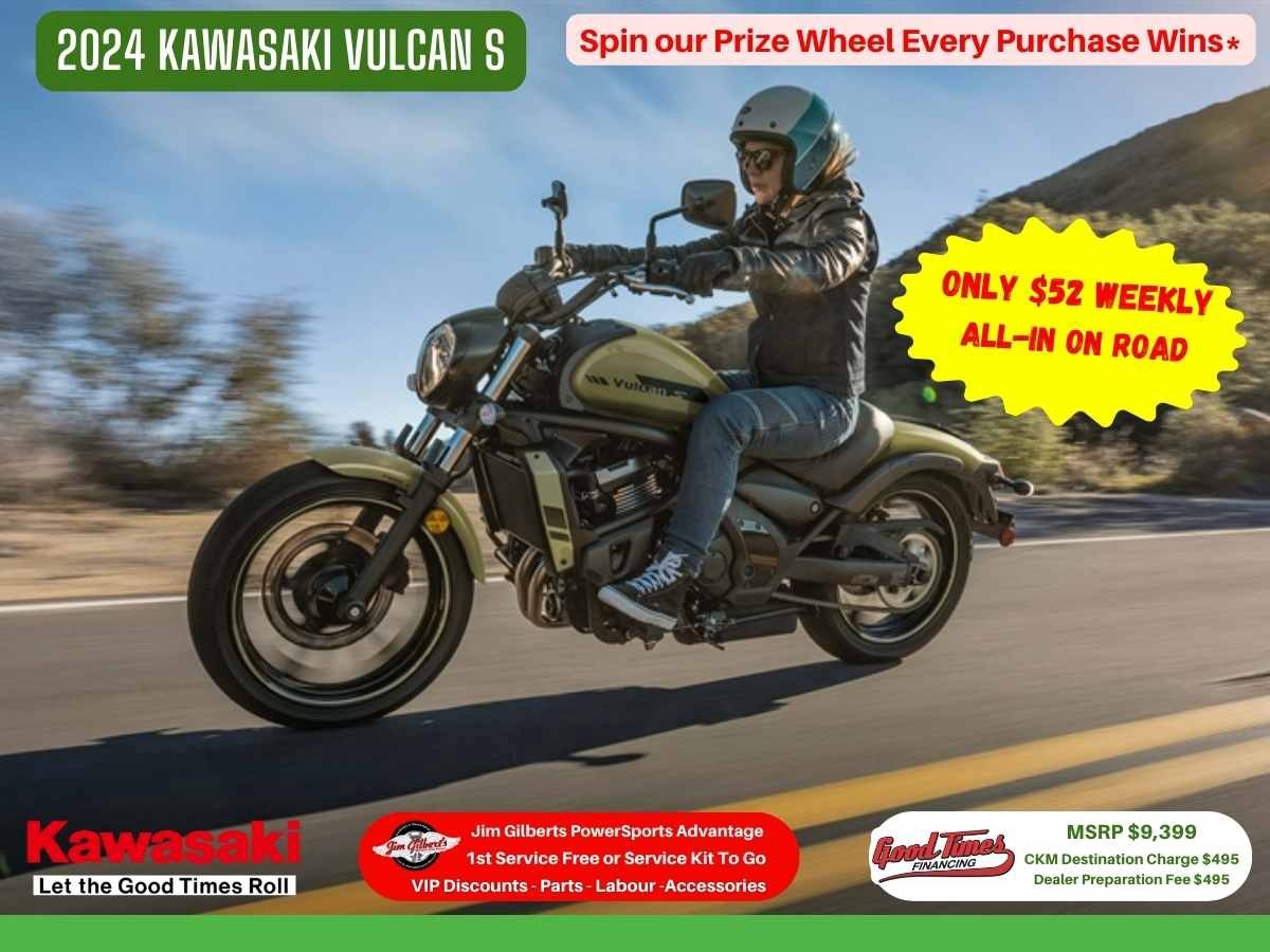 2024 Kawasaki Vulcan SS - Only $52 Weekly
