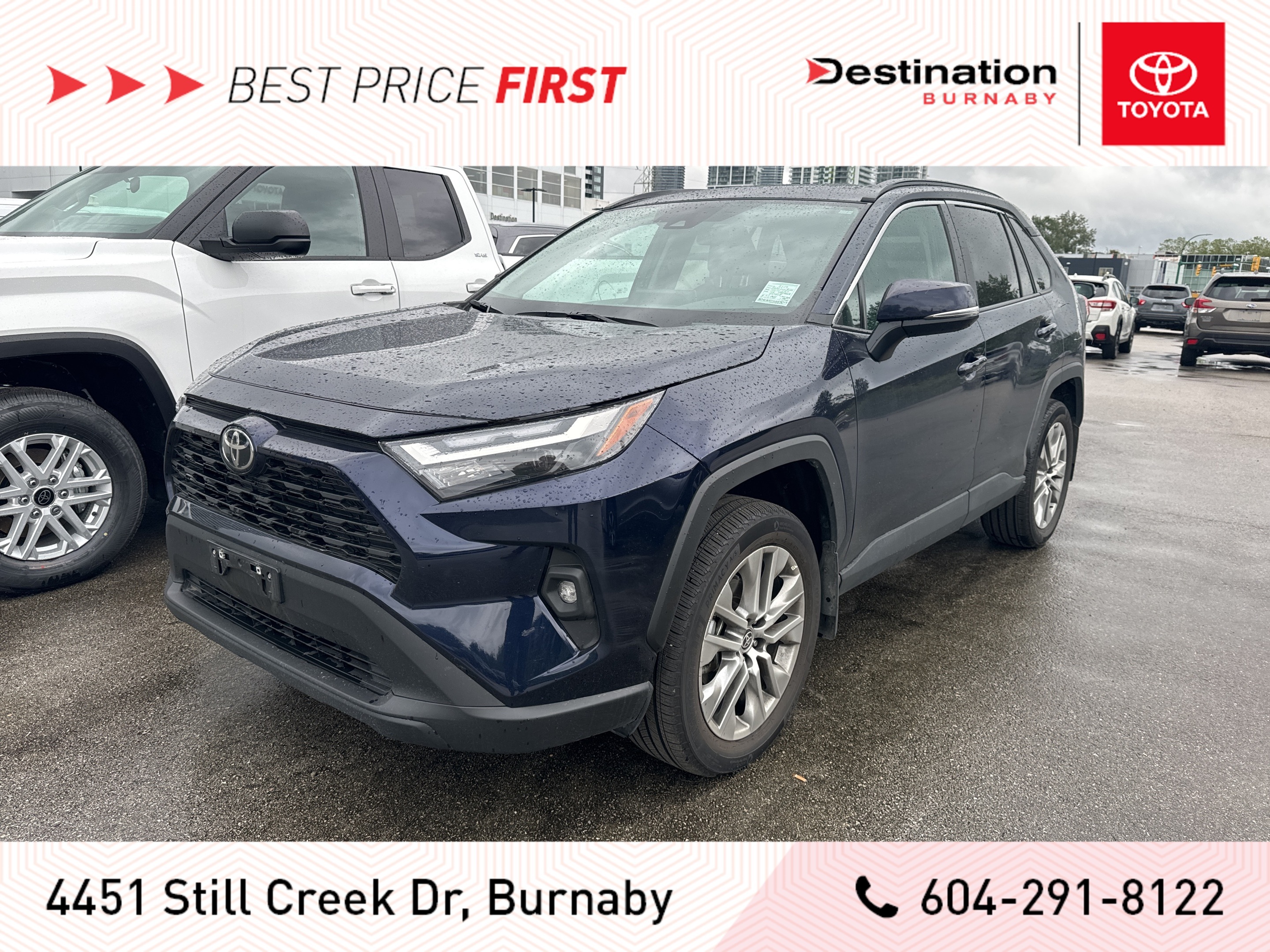 2022 Toyota RAV4 XLE Premium, Leather, Back up Cam Toyota Certified