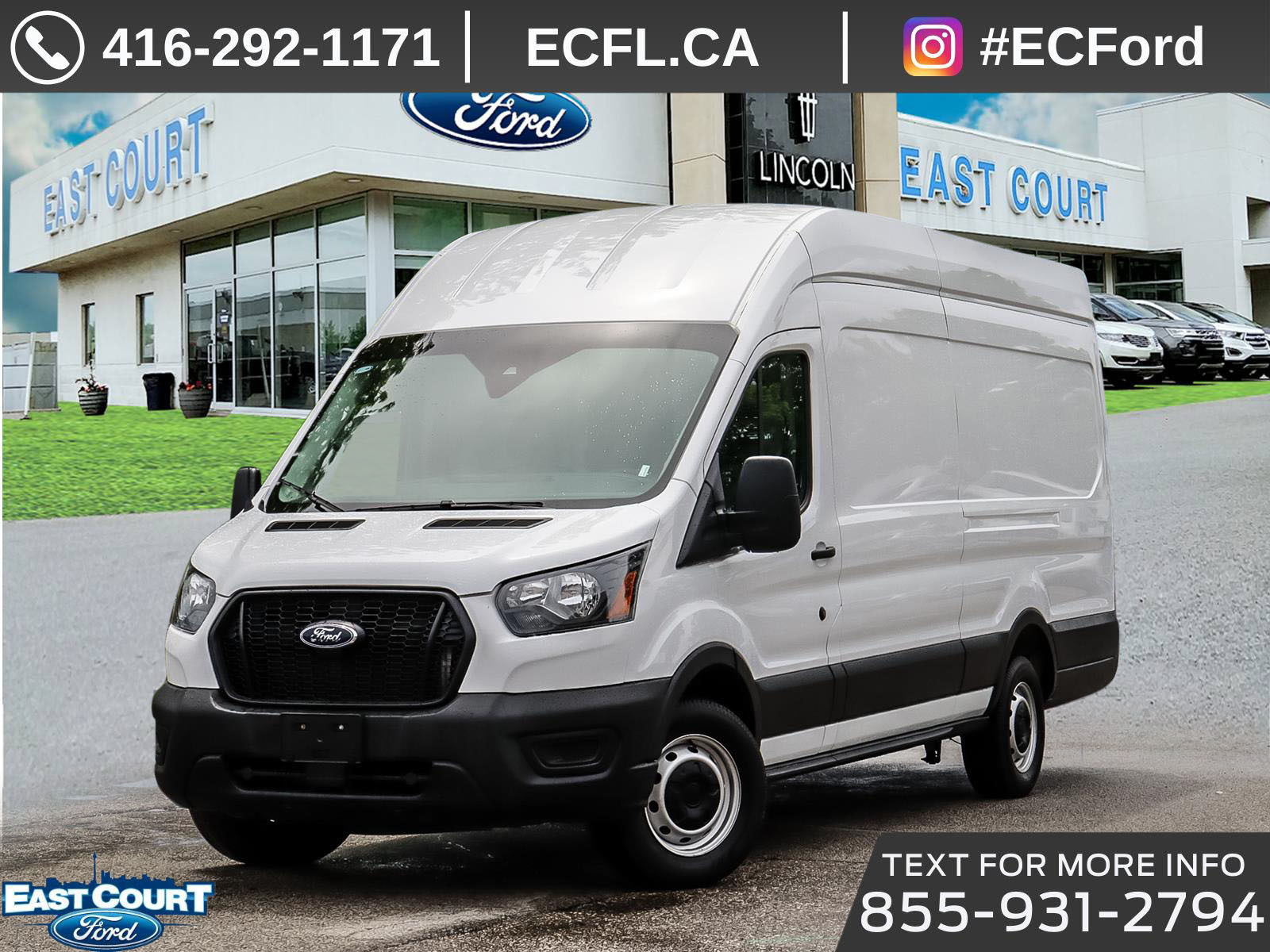 2023 Ford Transit 250 Van High Roof w/Sliding Pass. 148-in. WB EL