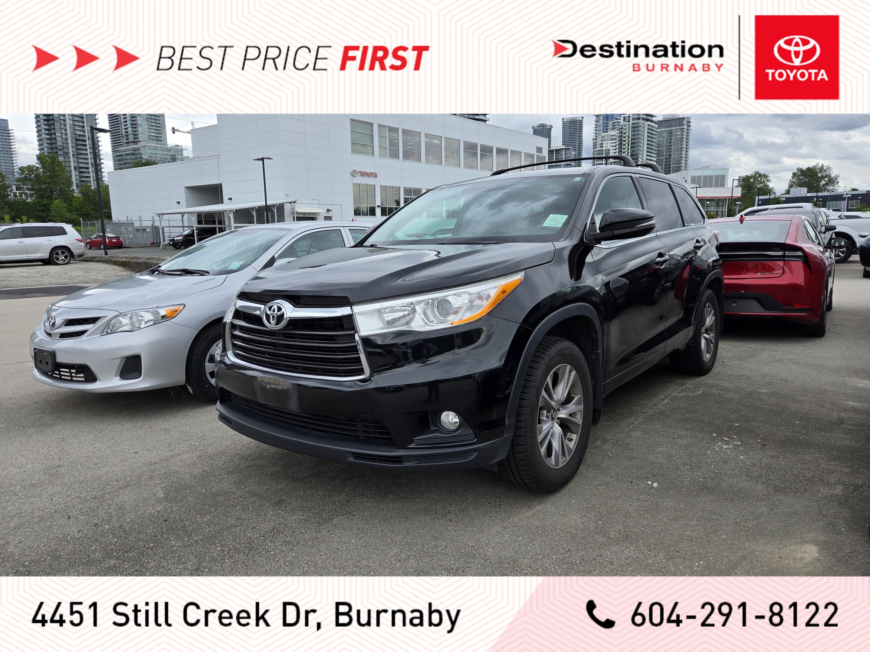 2016 Toyota Highlander LE AWD w/ Convenience - Local, No Accidents!