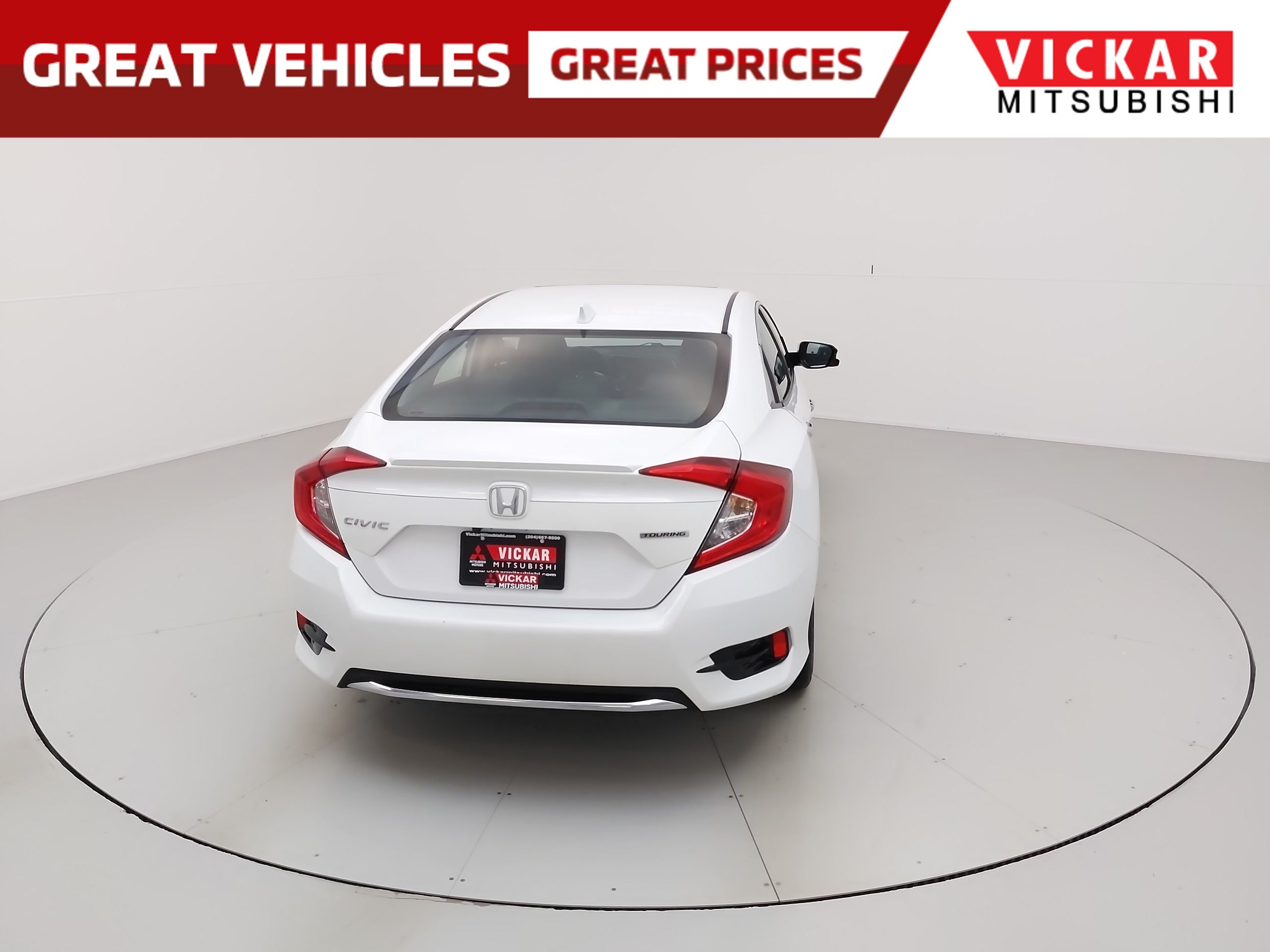 2019 Honda Civic Touring CVT LOCAL TRADE CLEAN VERY CLEAN CAR 