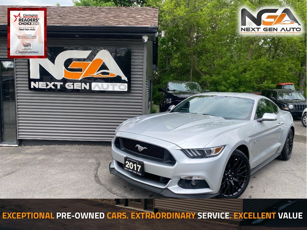 2017 Ford Mustang GT MANUAL COUPE | RECARO SEATS | CLEAN CARFAX