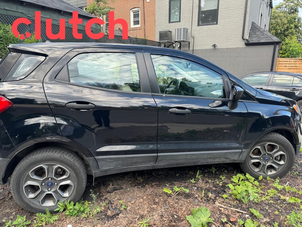 2018 Ford EcoSport S w/ Rearview Cam, A/C, Auto Start/Stop