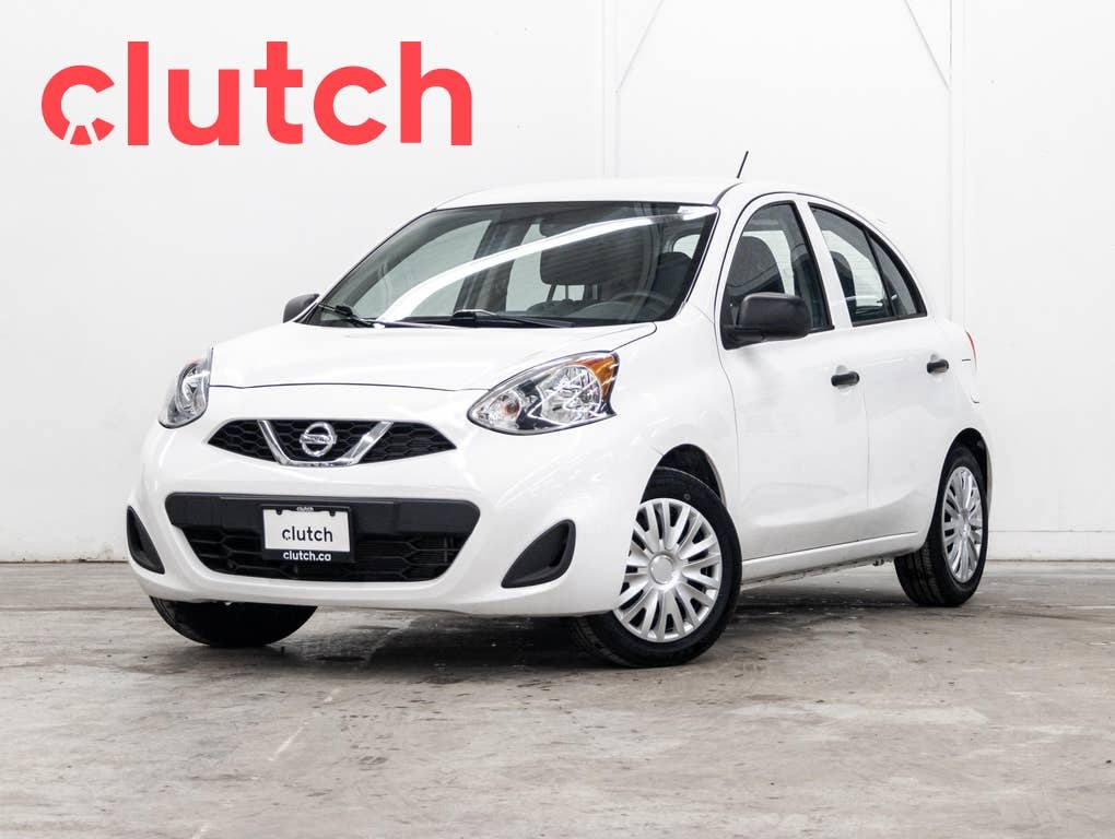 2019 Nissan Micra S w/ Rearview Camera, Bluetooth, A/C