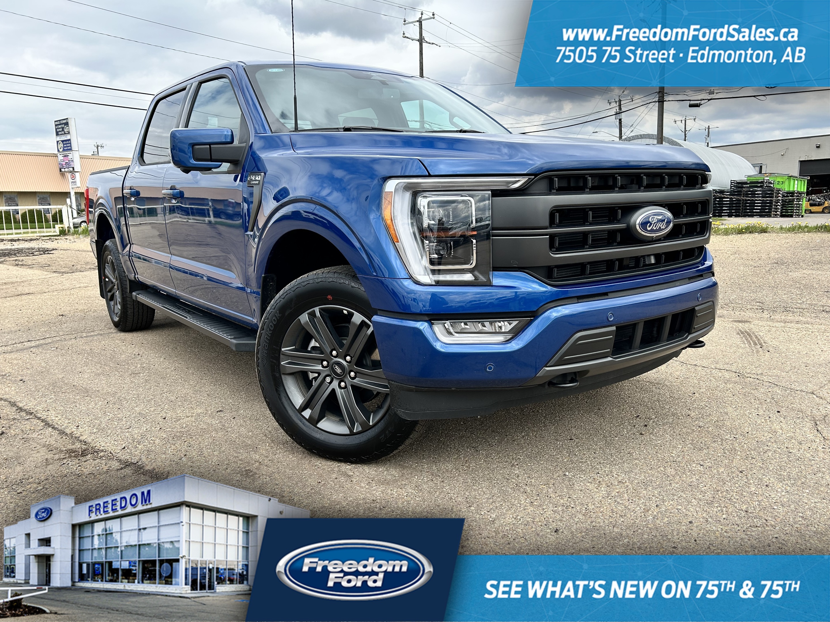 2023 Ford F-150 Lariat | DEMO SPECIAL | 502A | 4X4 | SuperCrew 145