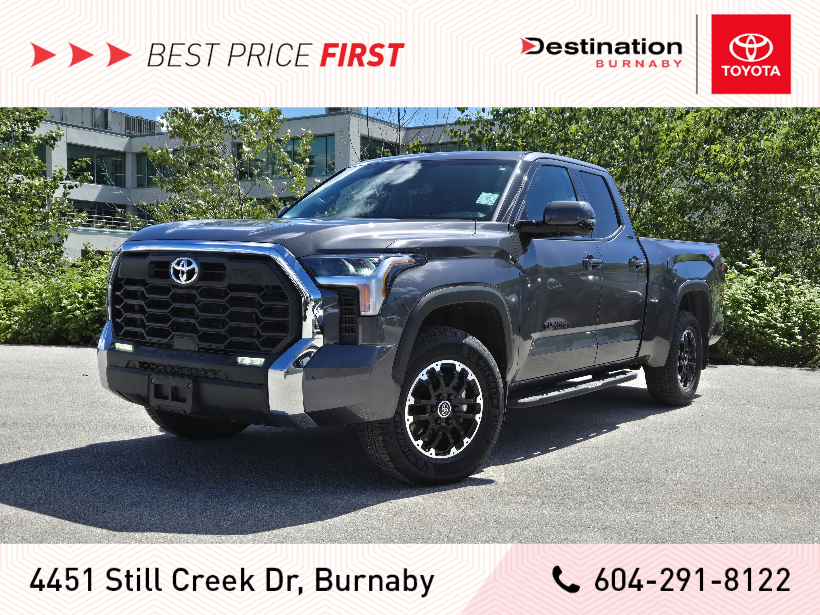 2022 Toyota Tundra Double Cab SR5 TRD Offroad - Local, One Owner!
