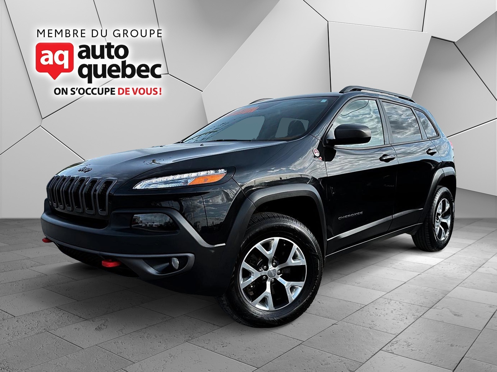 2016 Jeep Cherokee 4WD 4dr Trailhawk V6 GROUPE REMORQUAGE